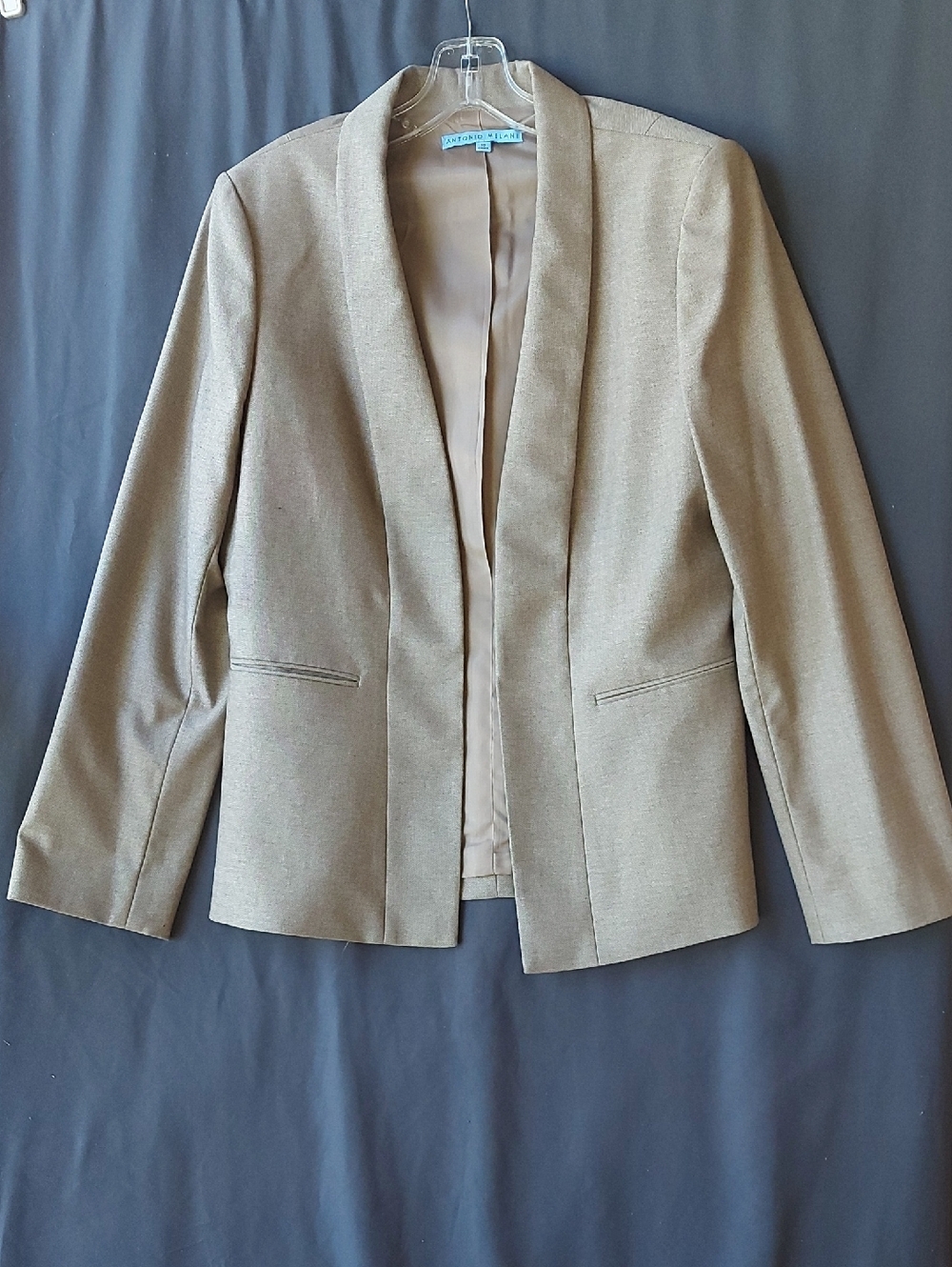ANTONIO MELANI Tan Women's Blazer Jacket